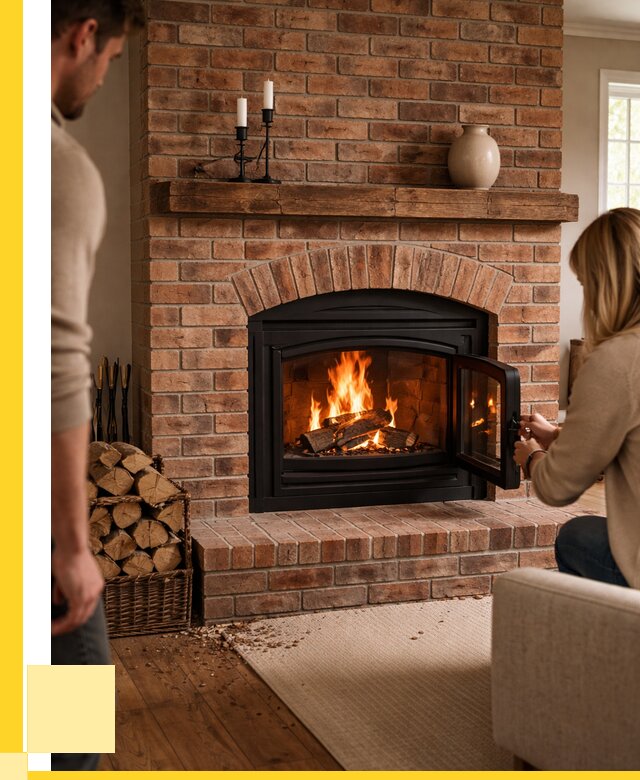 Кирпичные камины под ключ в Омске от 155535 р. | ЭриданОмс