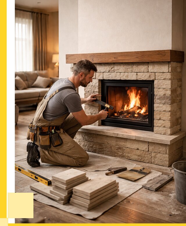 Строительство каминов в Омске от 155535 р., ЭриданОмс - под ключ