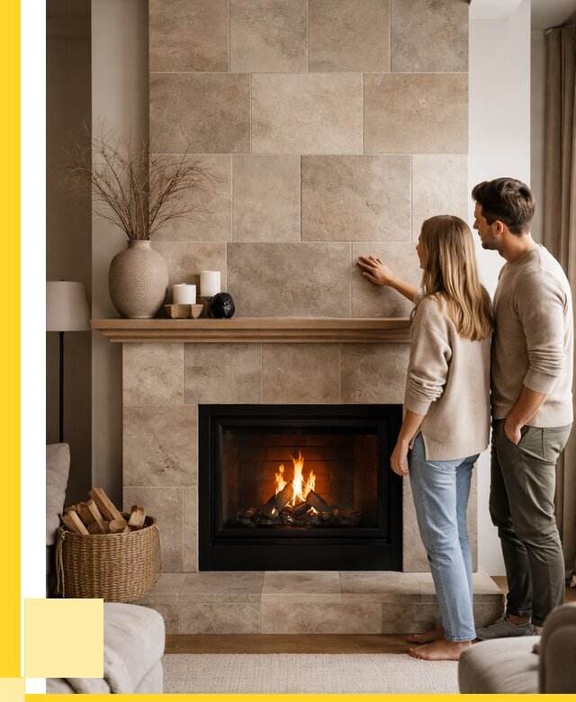 Облицовка каминов керамогранитом в Омске от 4666 р. | ЭриданОмс