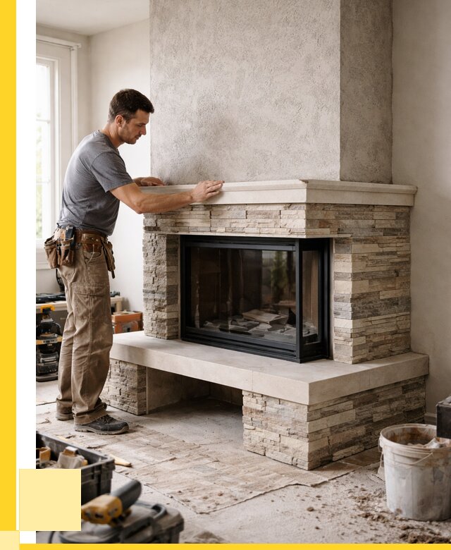 Изготовление каминов под ключ в Омске от 155535 р. | ЭриданОмс