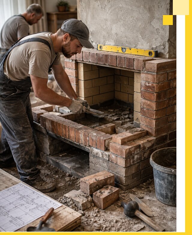 Изготовление и установка каминопечей под ключ в Омске