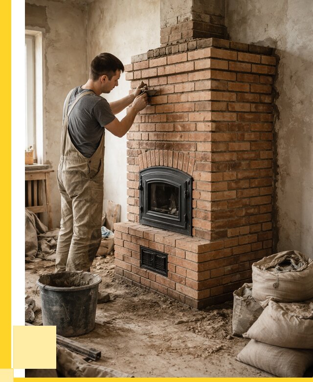 Строительство печей в Омске от 67399 р. под ключ, ЭриданОмс