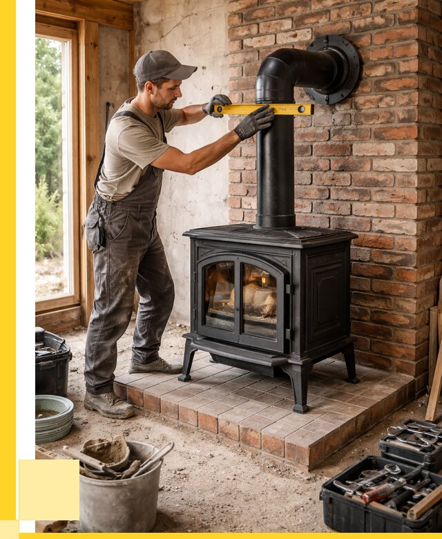 Монтаж печей установка банной печи в Омске от 15554 р. | ЭриданОмс