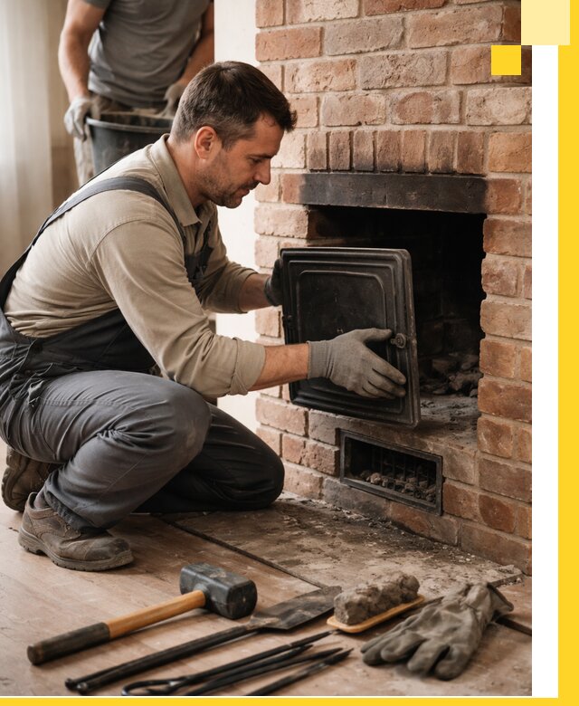 Ремонт печей в Омске с гарантией качества и безопасности