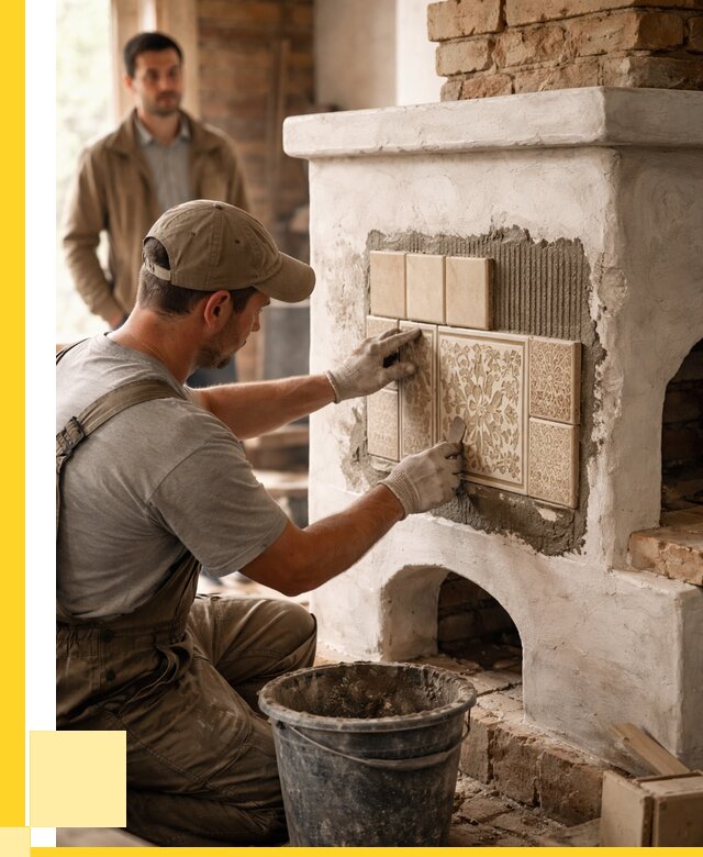 Отделка печей и банных печей в Омске от 36292 р. | ЭриданОмс