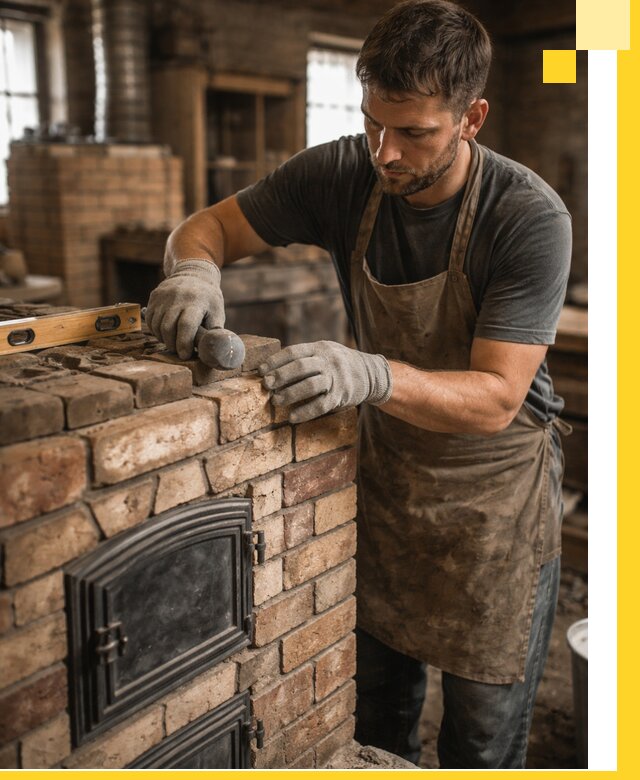 Изготовление печей на заказ в Омске с проектом и монтажом