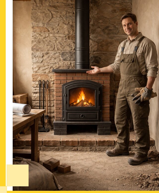 Печи отопительные из кирпича в Омске от 82952 р., ЭриданОмс