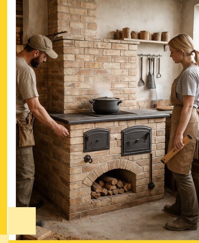 Варочно отопительные печи в Омске от 93321 р. | ЭриданОмс