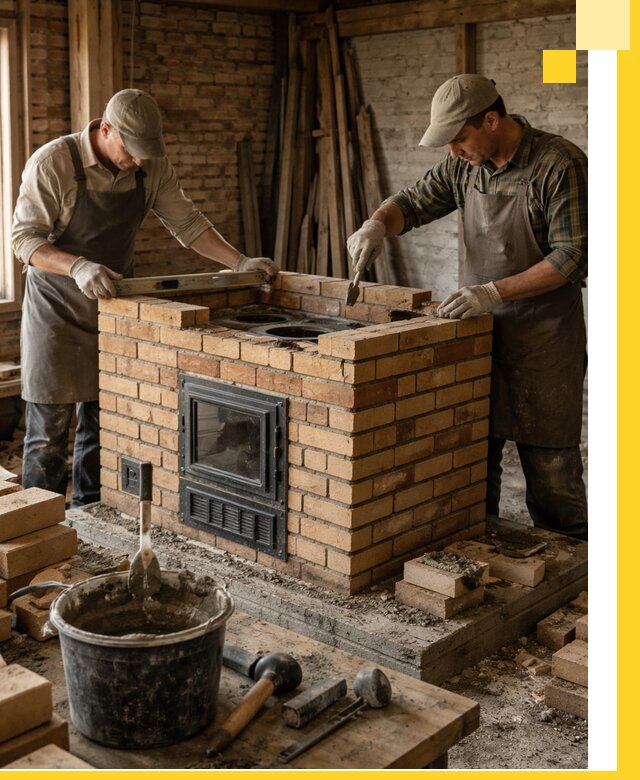 Изготовление и установка варочных печей под ключ в Омске