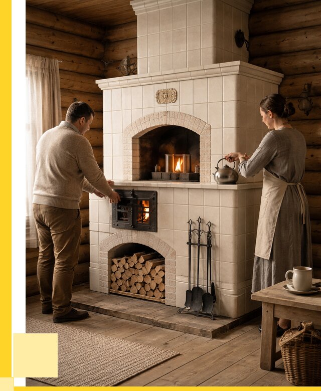 Русские печи в Омске: установка от 155535 р. ЭриданОмс