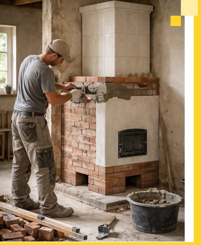 Изготовление и установка печей-голландок под ключ в Омске