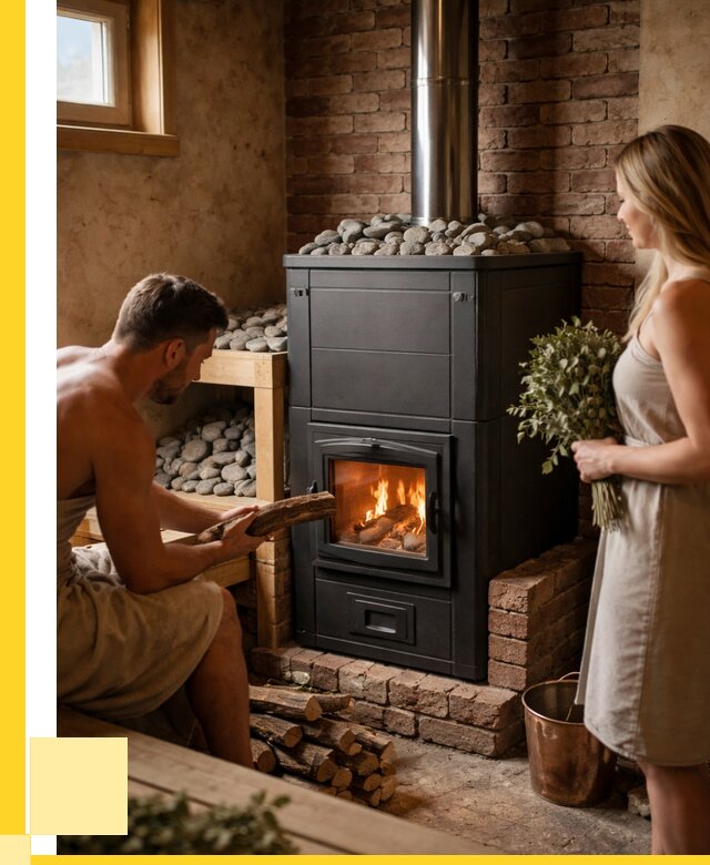 Кирпичная печь для бани на заказ в Омске от 57030 р. | ЭриданОмс