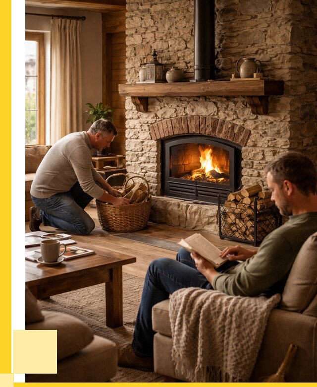 Печи в частном доме в Омске от 77768 р. | ЭриданОмс дров