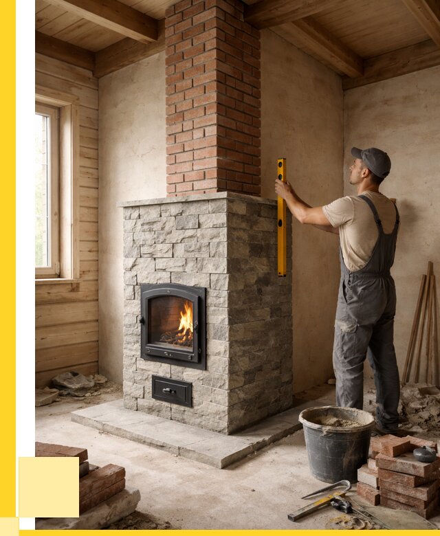 Печи и дымоходы под ключ в Омске от 46661 р., ЭриданОмс