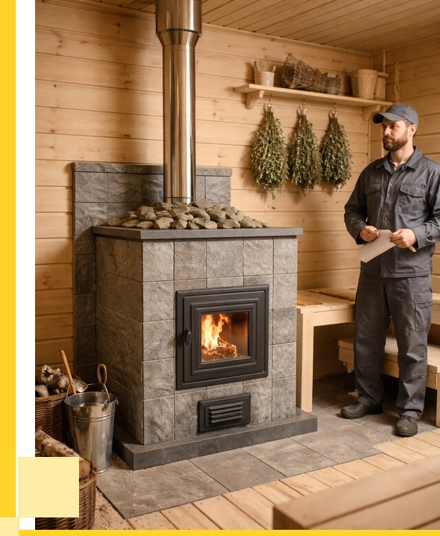 Печи для бани под ключ в Омске от 124428 р. | ЭриданОмс