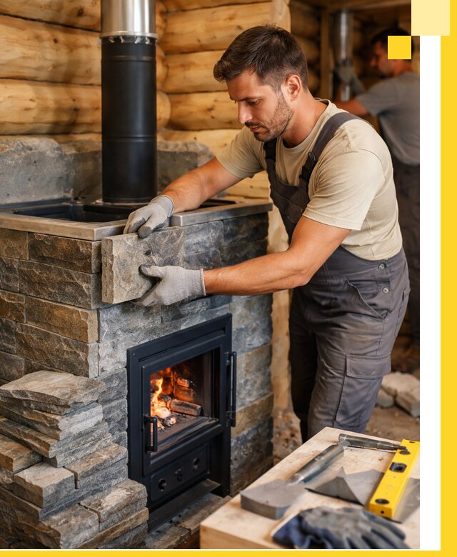 Печи для бани под ключ в Омске: изготовление и монтаж