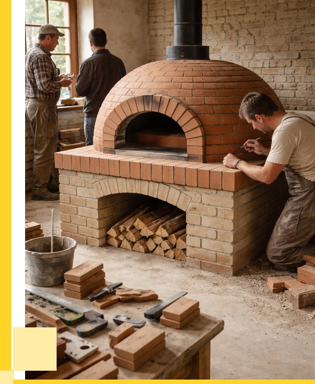 Помпейская печь дровяная для пиццы в Омске | ЭриданОмс от 207380 р.