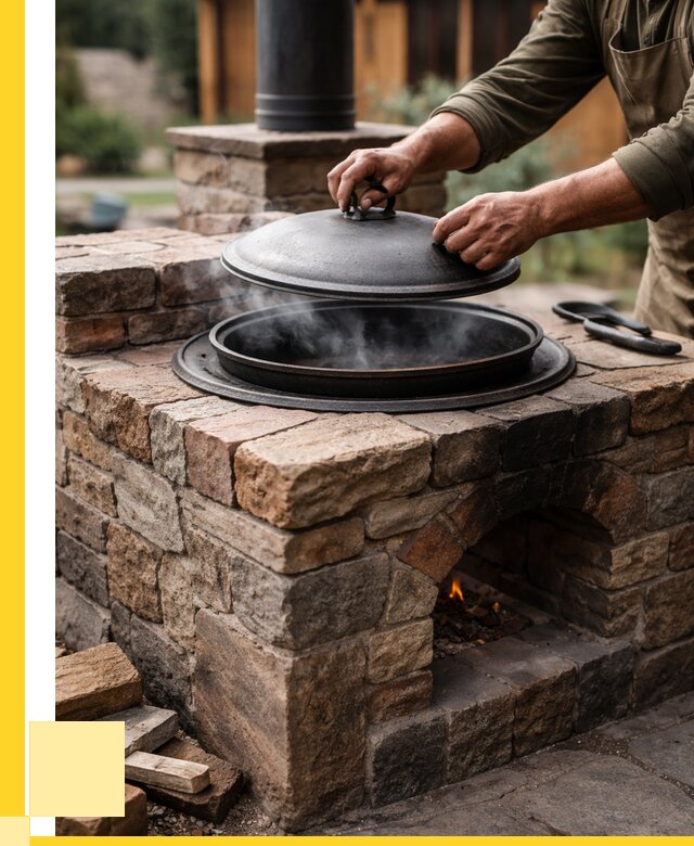 Печи для казана в Омске по цене от 18664 р. | ЭриданОмс