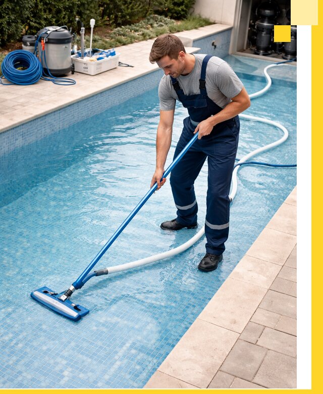 Профессиональная чистка бассейнов и фильтров в Омске под ключ