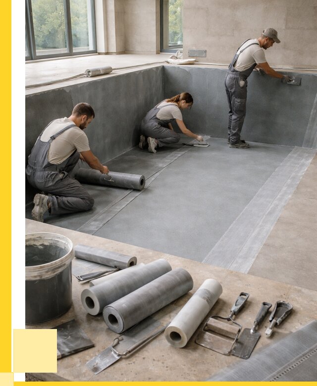 Гидроизоляция бассейнов в Омске от 2074 р., ЭриданОмс