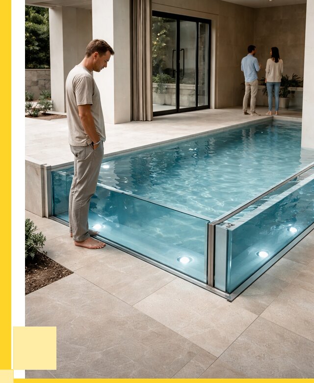 Стеклянные бассейны в Омске от 1244280 р. | ЭриданОмс — мозаика