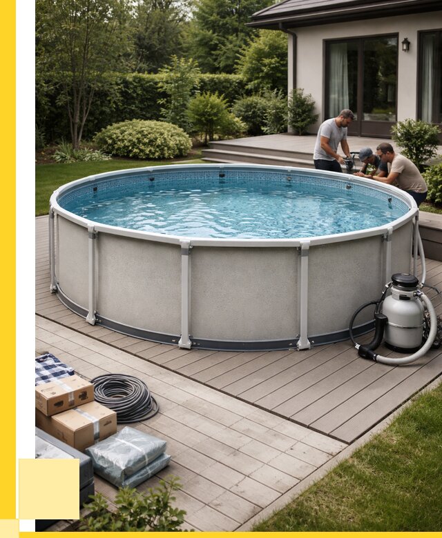 Купить каркасные бассейны в Омске от 46661 р. | ЭриданОмс