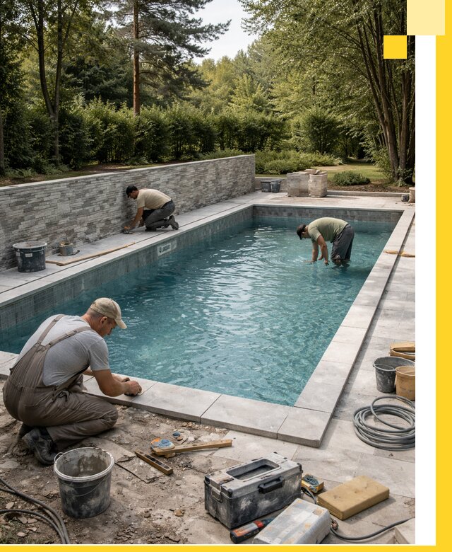 Проектирование и строительство частных бассейнов в Омске