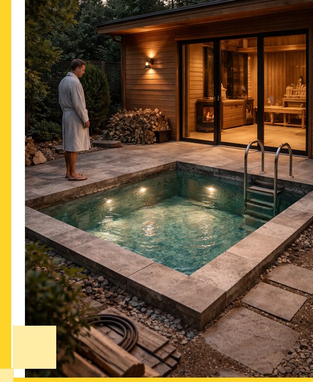 Бани с бассейном под ключ в Омске от 98506 р. | ЭриданОмс