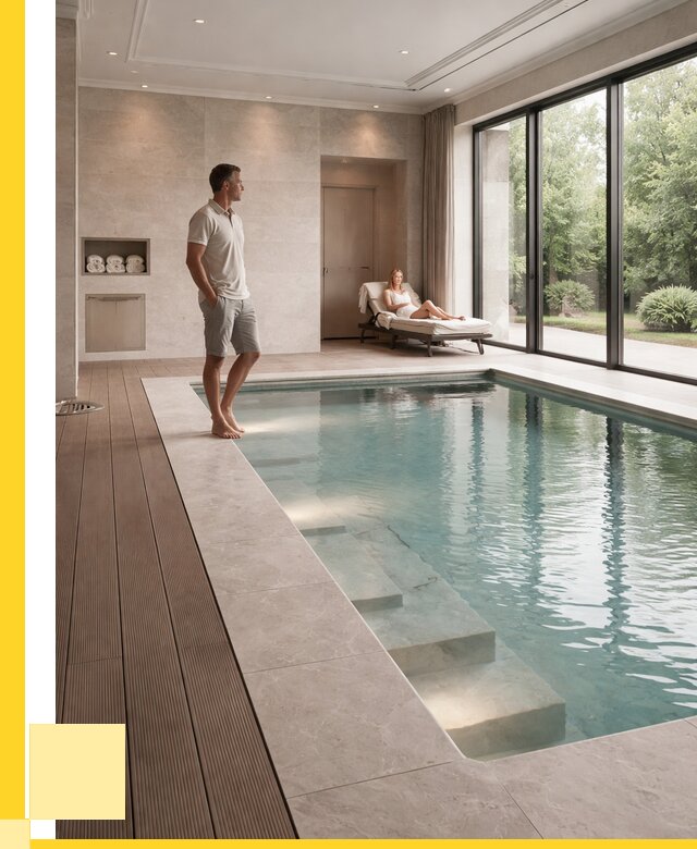 Бассейны в коттедже под ключ в Омске от 1244280 р. | ЭриданОмс