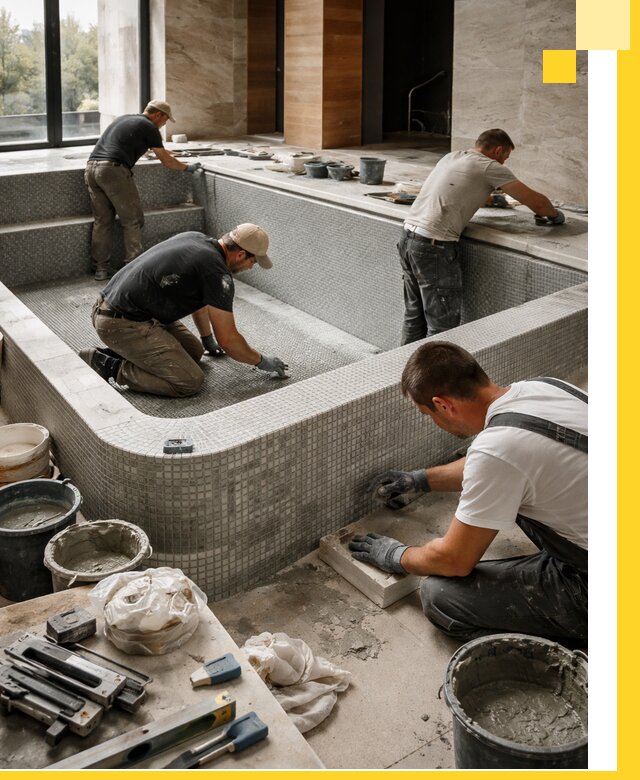 Строительство и установка СПА бассейнов под ключ в Омске