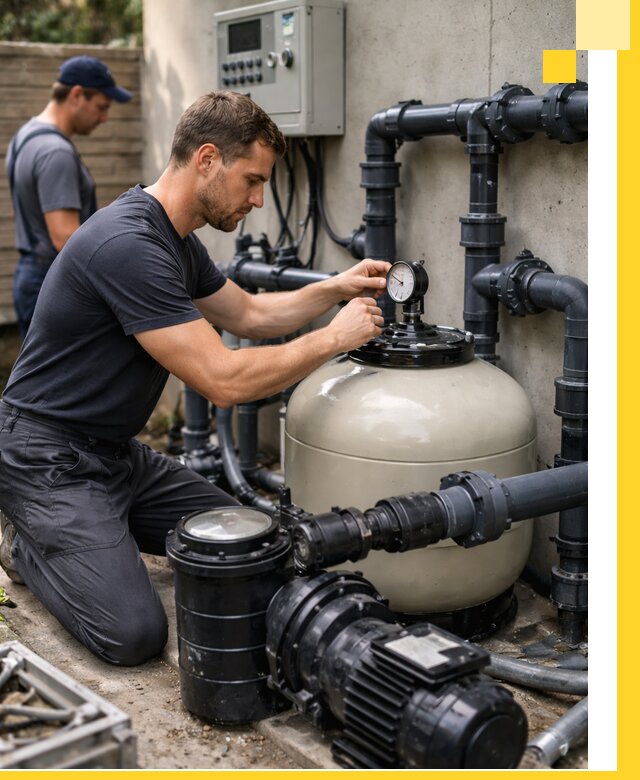 Поставка и монтаж фильтровального оборудования для бассейнов в Омске