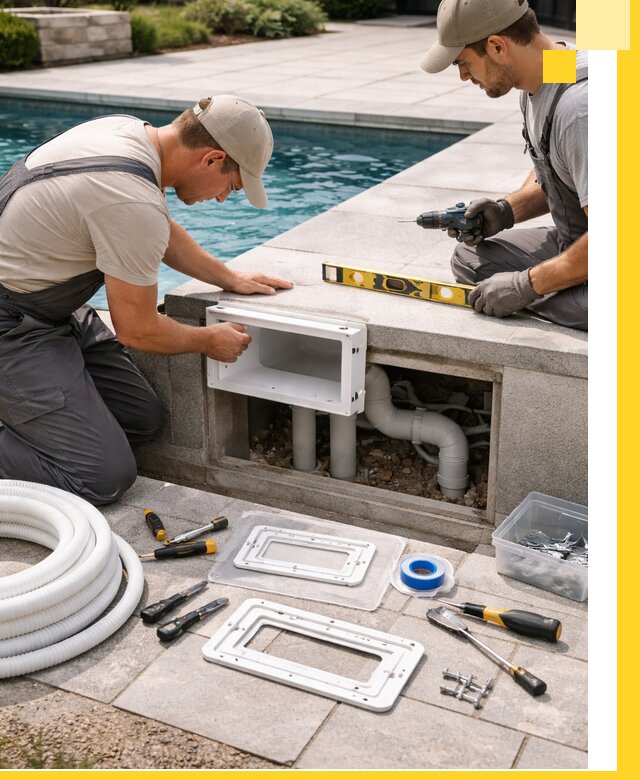 Поставка и установка скиммеров для бассейнов в Омске