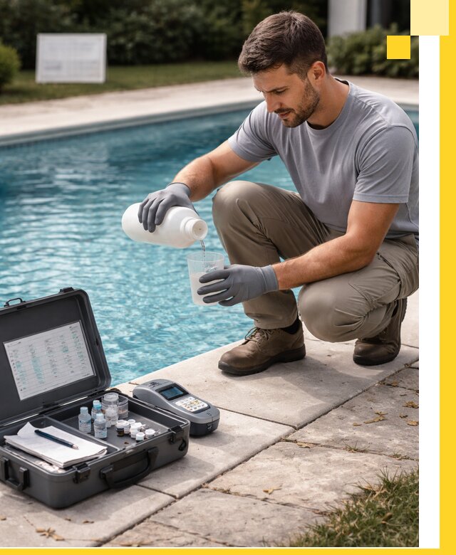 Профессиональная дезинфекция воды в бассейне в Омске