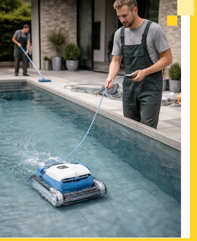 Роботы пылесосы для бассейнов в Омске, продажа и обслуживание