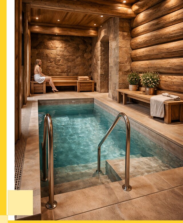 Аренда бани с бассейном в Омске от 1555350 р. | ЭриданОмс