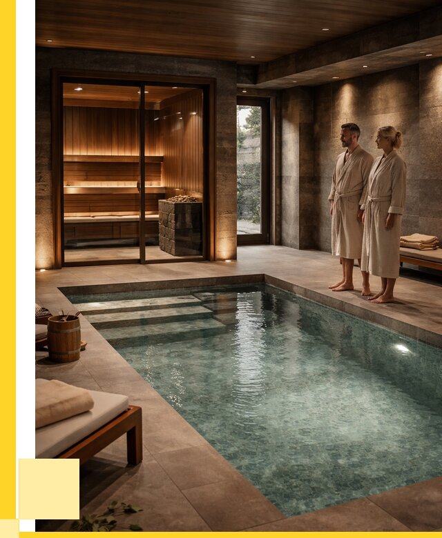 Сауна с большим бассейном в Омске от 1244280 р. ЭриданОмс