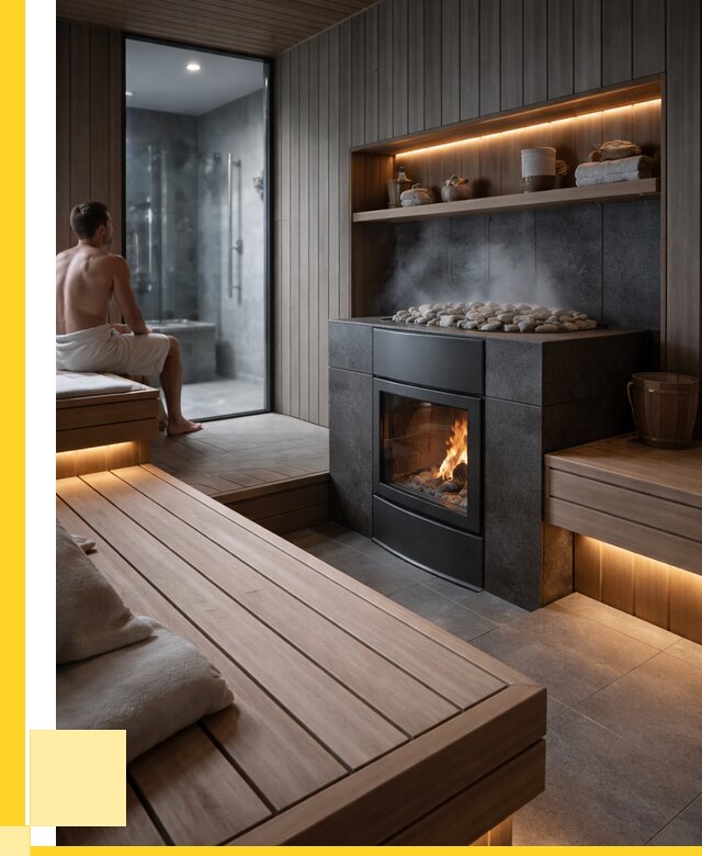 Проект сауны в частном доме в Омске от 36292 р. | ЭриданОмс