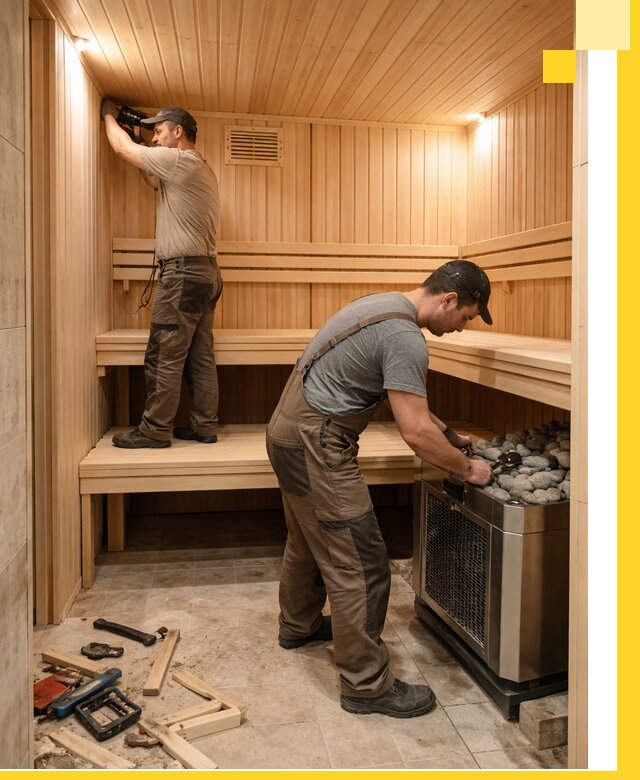 Купить сауну под ключ в Омске с монтажом и гарантией