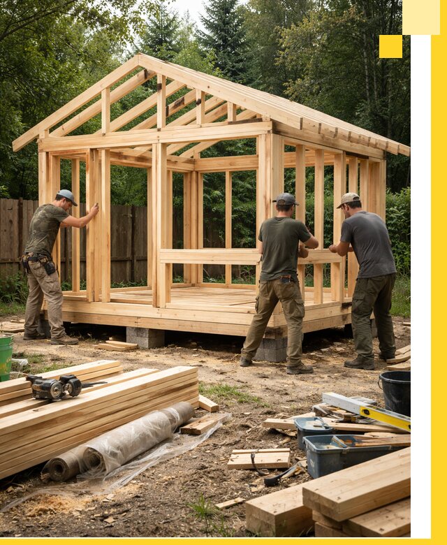 Профессиональное строительство бань под ключ в Омске