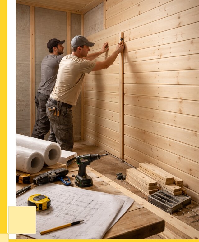 Обшивка бани вагонкой в Омске от 1244 р., ЭриданОмс