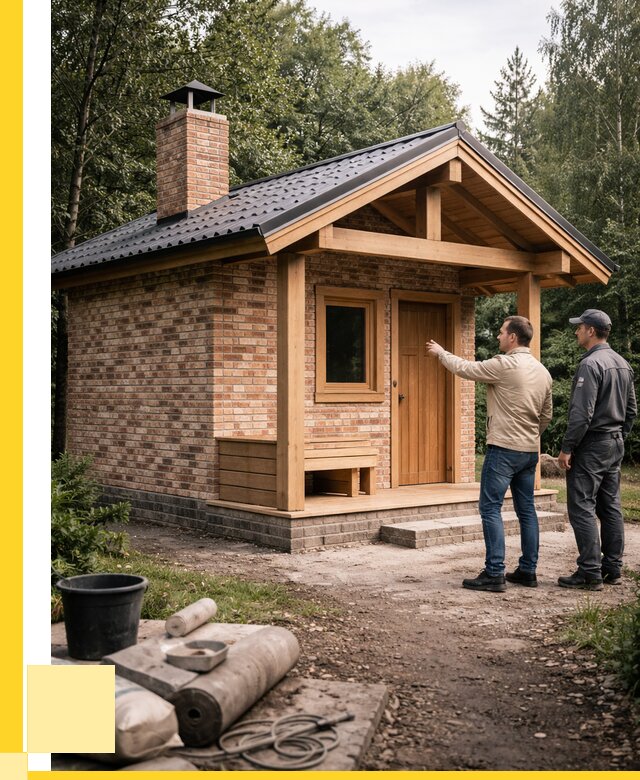 Кирпичные бани и печи в Омске от 362915 р. | ЭриданОмс