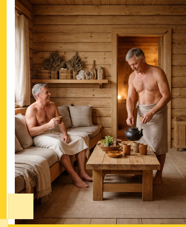 Бани с комнатой отдыха под ключ в Омске от 466605 р. | ЭриданОмс