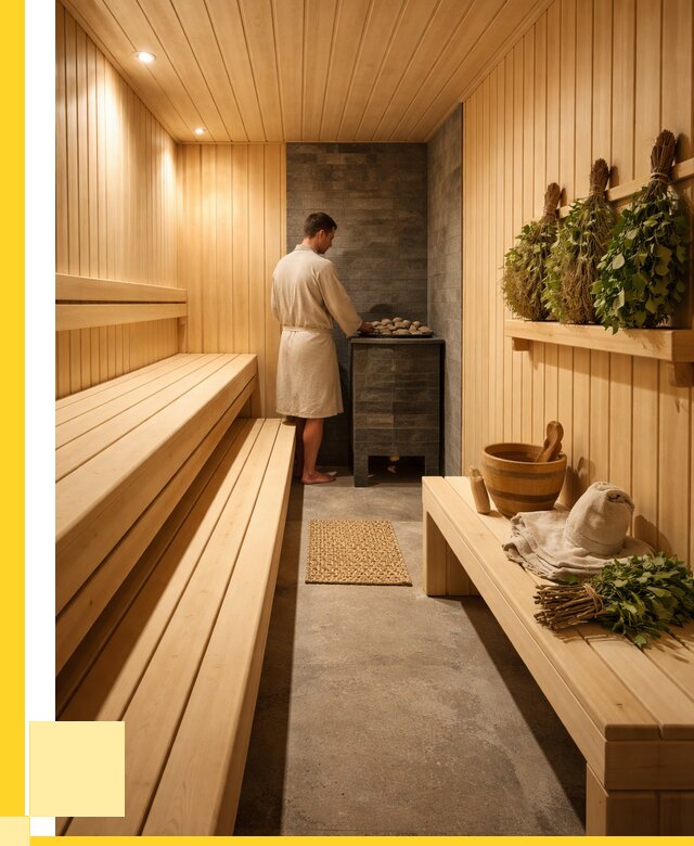 Отделка парной под ключ в Омске от 362915 р. | ЭриданОмс