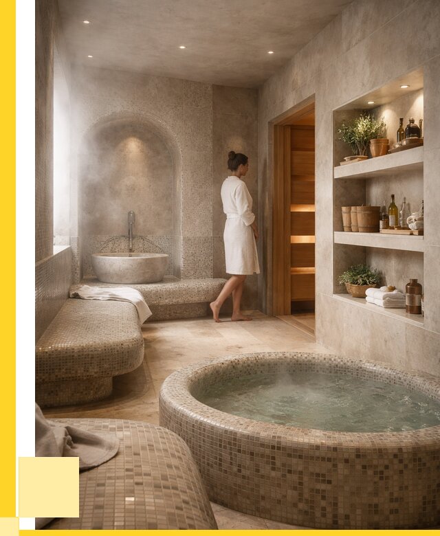 Строительство бани с хамамом в Омске от 777675 р. | ЭриданОмс