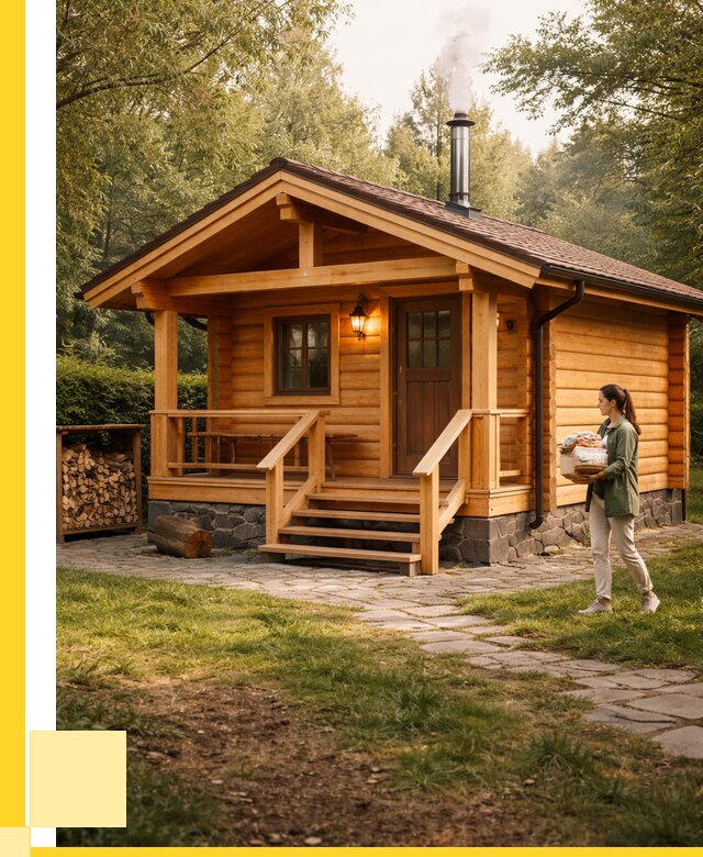 Купить баню под ключ в Омске от 673985 р. | ЭриданОмс