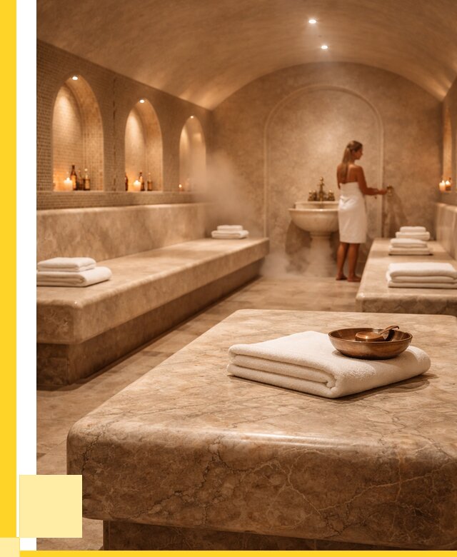 Лежаки для хамама в Омске под ключ от 36292 р. | ЭриданОмс