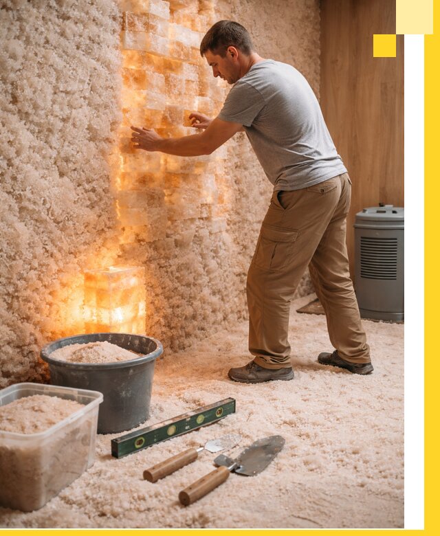 Проектирование и монтаж соляных комнат в Омске под ключ