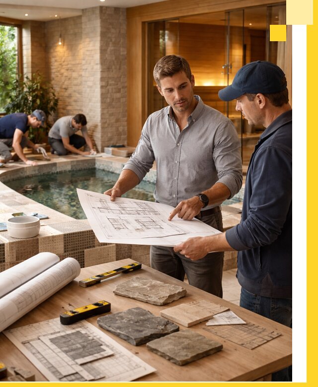 Проектирование SPA зон под ключ в Омске с инженерией